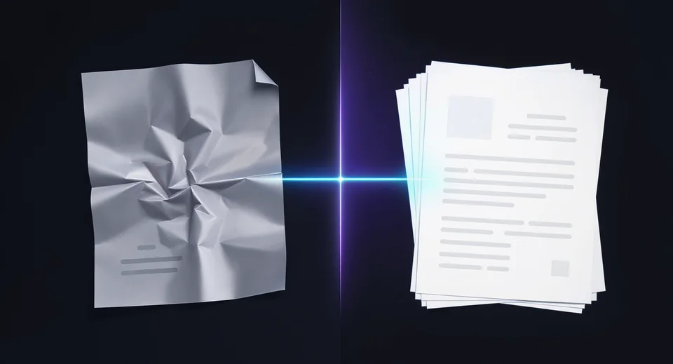 สแกนภาพเอกสารเป็น PDF — ตัวอย่างผลลัพธ์